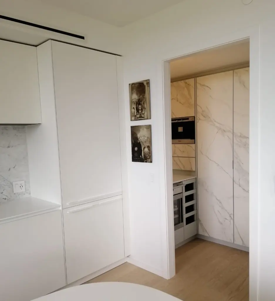 Natural kitchen cabinets