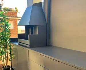 Exterior kitchen cabinets