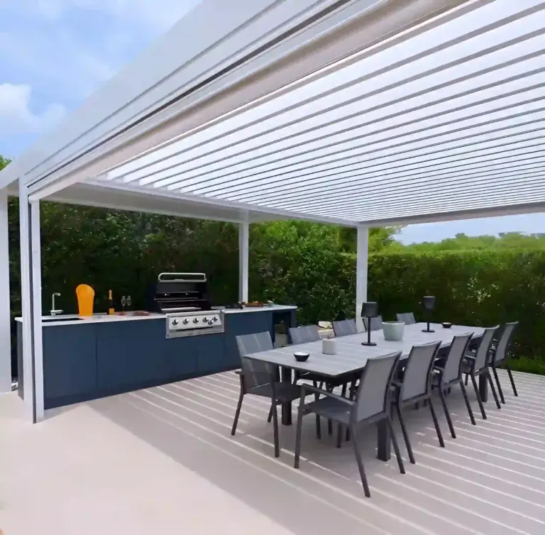 Canadiana outdoor kitchen